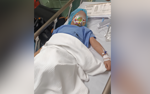 Paciente con AME recibe Nusinersen en el Hospital del Niño de Guayaquil.