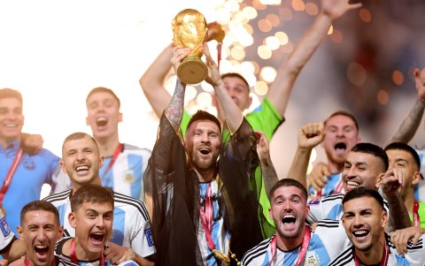 Lionel Messi y Ángel Di María jugaron juntos en la selección de Argentina.