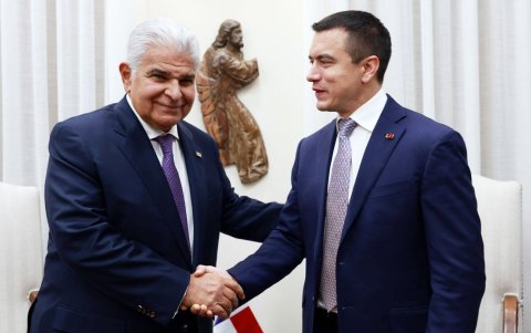 Daniel Noboa y José Raúl Mulino se reunieron en España en junio de 2025.