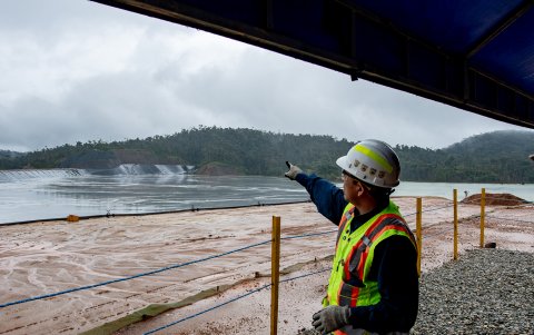 El ciclo de la roca termina en el dique de colas