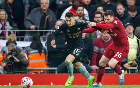 Gabriel Martinelli defendió el uniforme de Arsenal durante siete temporadas.