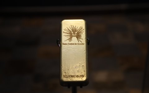 Un lingote de oro no monetario que permite explicar algunas de las funciones que cumple actualmente el Banco Central es parte de la muestra.