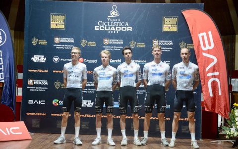 Wielerploeg Groot Amsterdam es uno de los equipos europeos que competirá en la Vuelta.