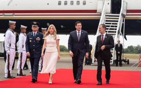Marco Rubio inició gira en Colombia y visitará Ecuador para tratar seguridad y cooperación.