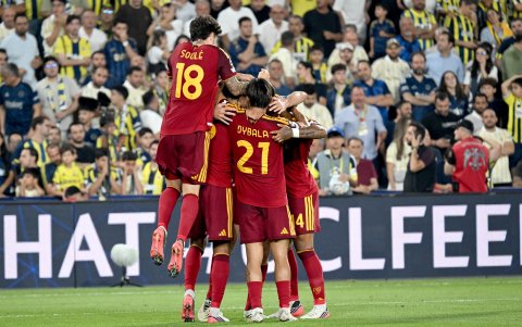 AS Roma sacó un empate en la visita a Fenerbahce.