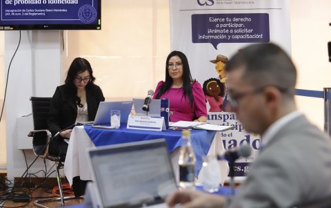 Inés Romero fue la primera aspirante en enfrentar las audiencias públicas de impugnación n el concurso para Fiscal General.