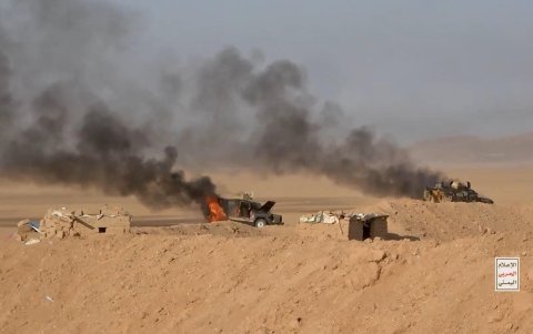 Bombardeos al este de Al-Jawf, en medio de una severa escalada de los combates entre los hutíes y las fuerzas gubernamentales.