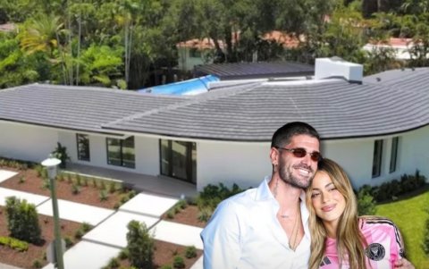 De Paul compró en Miami esta mansión para vivir con Tini.