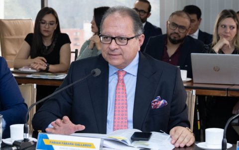 Fabián Fabara es vocal del Pleno del Consejo de la Judicatura.