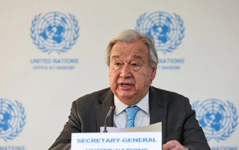 António Guterres es el actual secretario de la Organización de las Naciones Unidas.