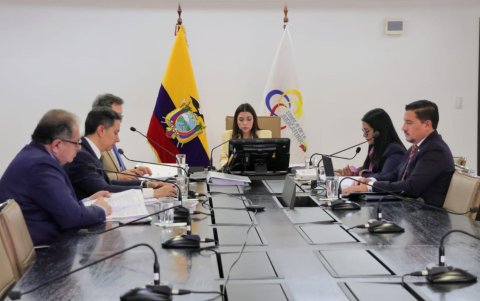 El Pleno del Consejo de la Judicatura es presidido por Mercedes Caicedo.