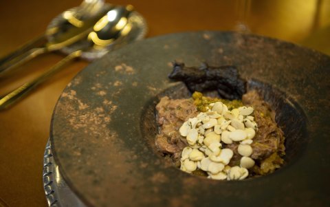 El menú Cocina ecuatoriana en estado puro recorre distintas regiones del país y parte de preparaciones e ingredientes reconocibles para explorar nuevas combinaciones.