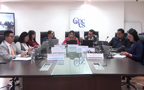 La Comisión Ciudadana de Selección está a cargo de las audincia públicas en el concurso para Fiscal.