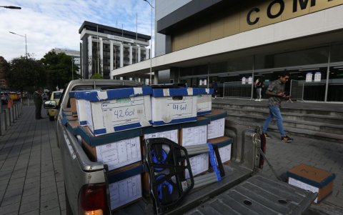 Aquiles Álvarez no tuvo audiencia el 22 de septiembre en Quito por la inhibición del tribunal.