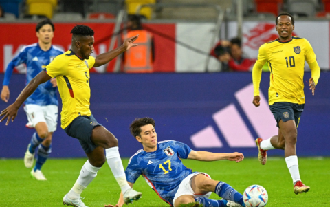 Ecuador se midió en 2022 ante Japón en duelo amistoso jugado en Alemania. Empataron 0-0 y Enner Valencia falló un penal.