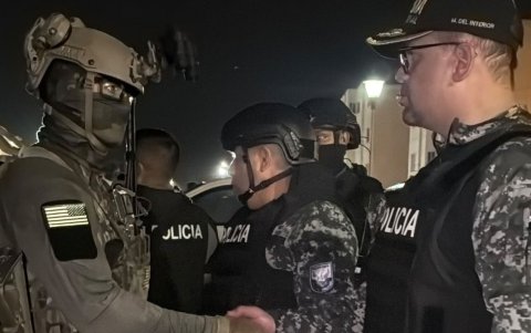Policía, DEA y tropas de EE. UU. ejecutaron la operación tras ocho meses de investigación en Ecuador.