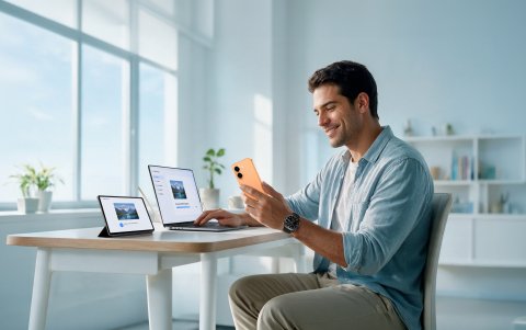 HONOR Connect es el primer fabricante tecnológico en permitir el uso paralelo de ocho servicios interconectados de forma simultánea y sin interrupción