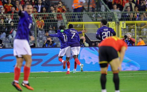 Michael Olise marcó el gol de la Selección de Francia.