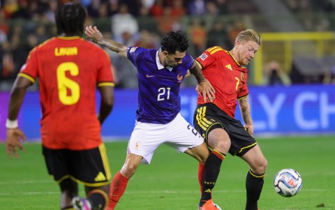 Kevin De Bruyne manejó a la Selección de Bélgica.