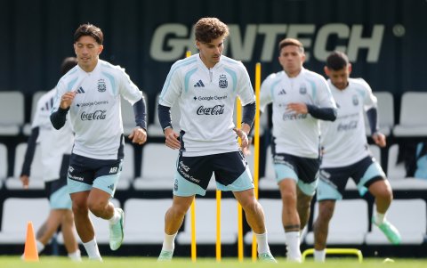 La Selección de Argentina inicia la disputa de sus amistosos internacionales.
