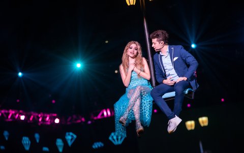 Karol Sevilla y Ruggero.