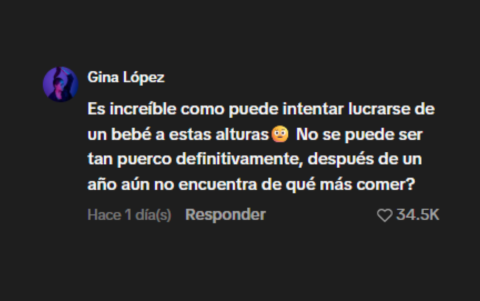 Gina López respondió a su ex Ricky Vásquez tras sus comentarios sobre el embarazo que espera con Loco Living.