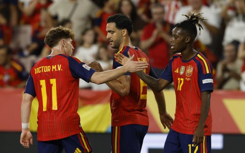 La Selección de España rival de Croacia en la Nations League.