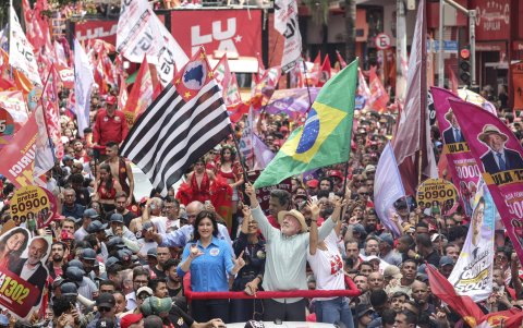 Luiz Inácio Lula da Silva participa en las elecciones presidenciales de Brasil de 2026.