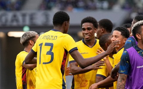 Ecuador y su único gol en Asía.