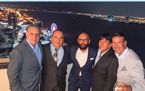 José Arellano, Roy Hidalgo, Rigoberto Dueñas, Mauricio Burgos y Jorge Martín.