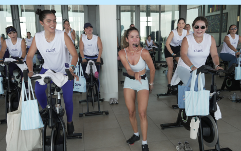 Génesis Mora, Mónica Buchelliy y Gabriela Gómez.