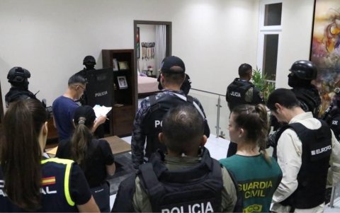 Operación Gran Fénix deja 21 detenidos en Ecuador y Europa por tráfico internacional de cocaína.