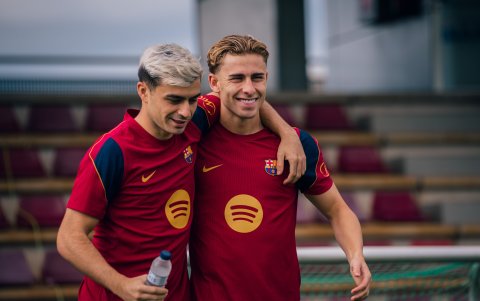El FC Barcelona recuperó a los jugadores que fueron convocados por España.