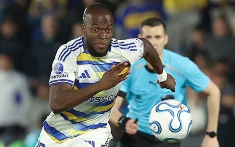 Enner Valencia, delantero ecuatoriano de Boca Juniors.