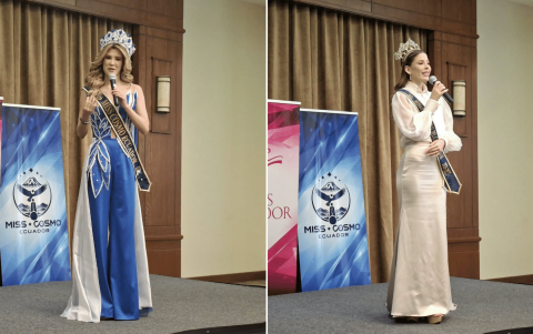 Nicole Roldán y Giada Pozzalo representarán a Ecuador en escenarios internacionales.