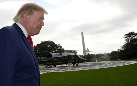 El presidente Trump participó en un mitin de mitad de mandato en Dalton, Georgia, en apoyo a los candidatos locales Rick Jackson y el representante Mike Collins.