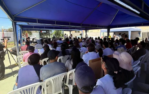 Este 18 de octubre se realizó la asamblea consultiva a la comunidad para la construcción de la PTAR Tumbaco-Cumbayá.