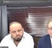 Jordán junto a su abogado Richard Díaz en los Estados Unidos.