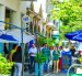 La calle Panamá es uno de los polos de crecimiento turístico por los que apuesta el Cabildo porteño.