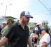 Antonio Álvarez junto al público en la audiencia de su hermano Aquiles