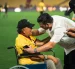 Victor Mendoza y Antonio Álvarez en el estadio Monumental.