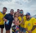 Stefany Aquino llamó la atención de los hinchas en el estreno mundialista de Ecuador.