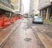 Obras en el centro de Guayaquil dejan al descubierto rieles históricos.