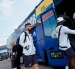 Hernán Galindez arquero de la Selección de Ecuador a su llegada a Kansas.