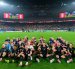 Los jugadores de la Selección de Noruega hicieron el "remo vikingo".