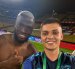 El influencer ecuatoriano Bocha Deportes no estará en el estadio Azteca. En la foto junto a Enner Valencia,