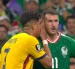Piero Hincapié fue expulsado tras taparse la boca delante de Santiago Giménez en los minutos finales del Ecuador vs. México.