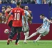 El gol de Messi al minuto 83 igualó el marcador ante Egipto en Atlanta.