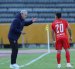 Tiago Nunes dirigiendo Liga de Quito en su último partido ante Universidad Católica, el miércoles, donde perdió 1-0.