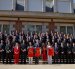 Los reyes Felipe VI y doña Letizia, la princesa de Asturias y la infanta Sofía, recibieron este lunes 20 de julio en el Palacio de la Zarzuela a la selección española.